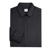 ESD-Safe Lightweight Smock with Snap Cuffs, Black, Small redirect to product page